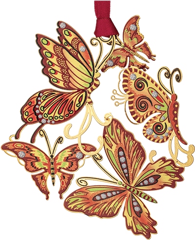 Rustic Butterfly Collage - Brush-footed Butterfly (500x500)