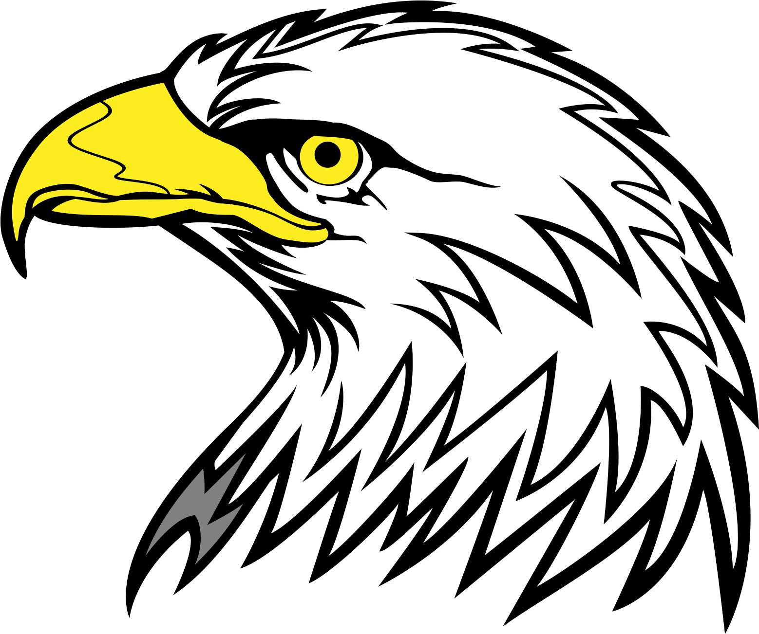 1632 X 1375 2 - Wood Burning Stencil Eagle (1632x1375)
