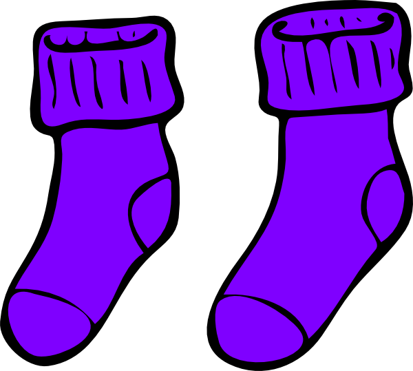 Socks Clip Art (600x539)