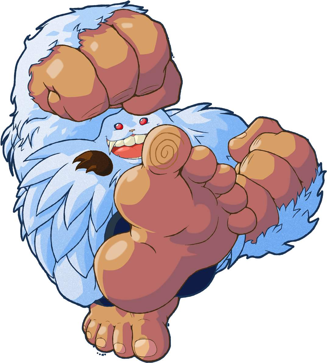 Mighty Sasquatch 3 Gnp - Illustration (1100x1200)