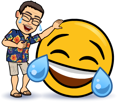 Argument Clipart - Bitmoji Lol (398x398)