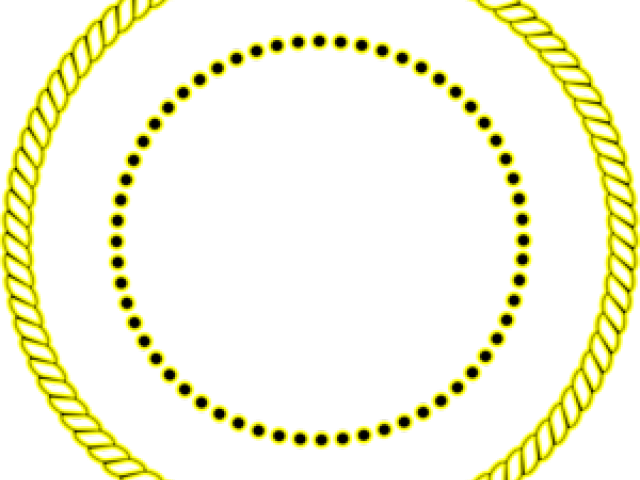 Rope Clipart Yellow - Vector Graphics (640x480)