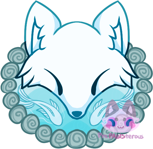 Fox Pond - Illustration (700x700)