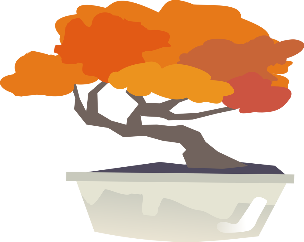 Bonsai By Kna - Illustration (1003x797)