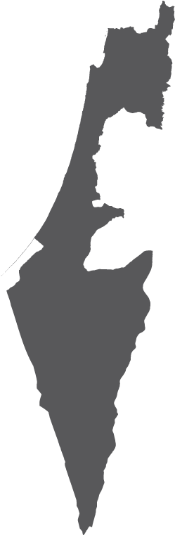 Israel Map Silhouette (770x770)