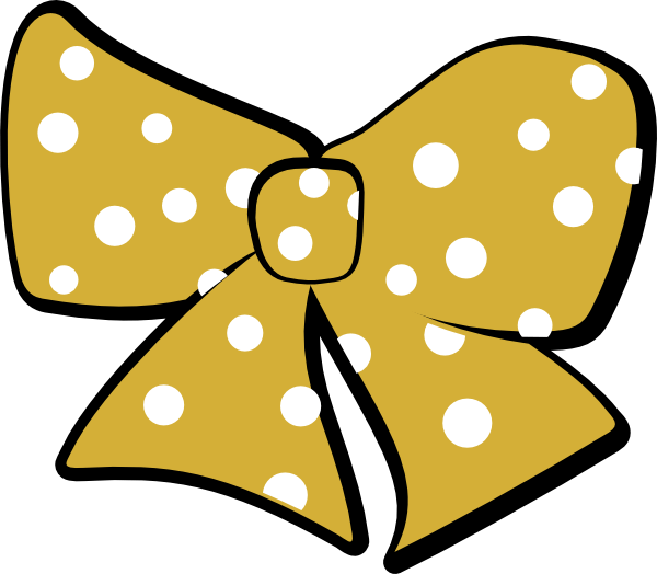 Cheer Bow Clip Art (600x524)