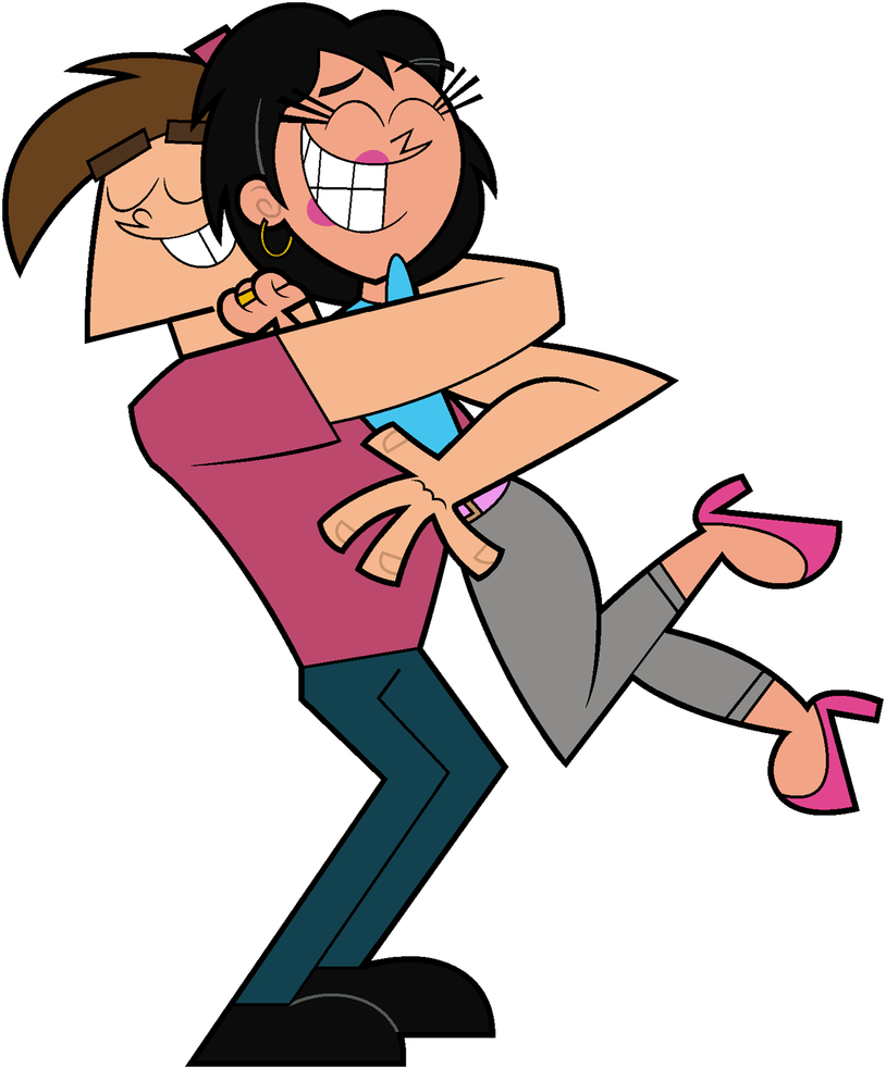 And Mrs - Cartoon (814x982)