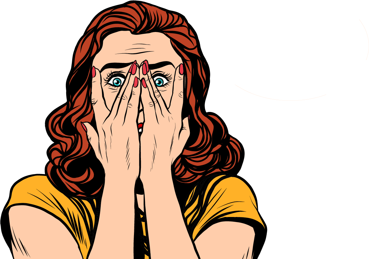 Shocking Woman Cartoon (1200x900)
