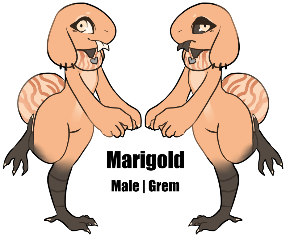 Marigold By Failedmonster - Cartoon (1003x797)