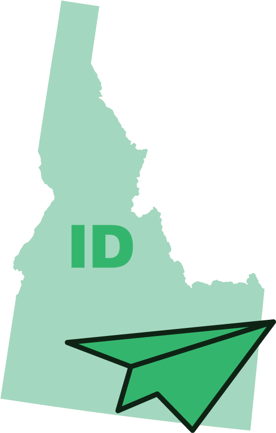 Idaho Mail Forwarding - Illustration (1000x1000)