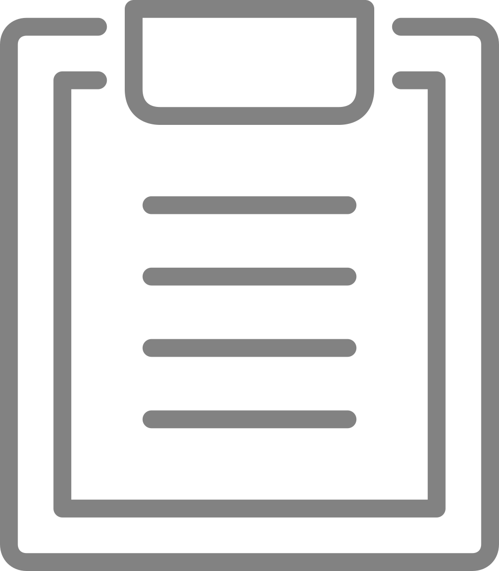 Open - Clipboard Svg (1000x1143)