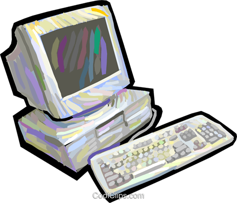 Computer Desktop Systems Royalty Free Vector Clip Art - Eye Shadow (480x412)