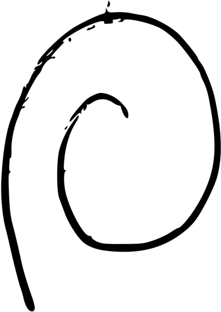Circle White Point - Line Art (815x750)