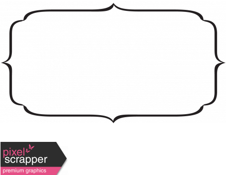 Rectangle Bracket Frame Frame Png Bracket Frame 001 - Line Art (456x456)