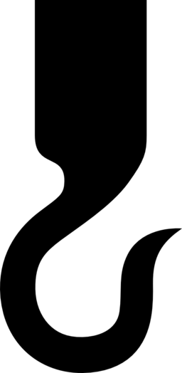 Hook Cliparts - Hook Vector (256x524)