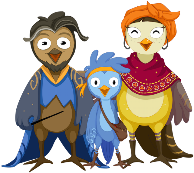 World Travellers - Cartoon (715x673)