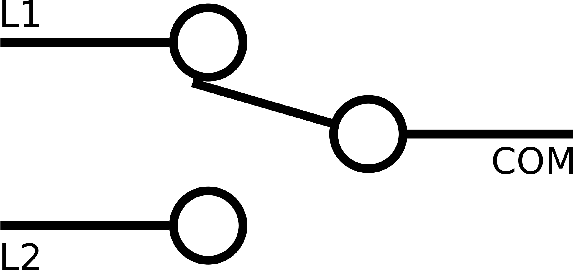 Open - Circuit Symbol For Kill Switch (2000x960)