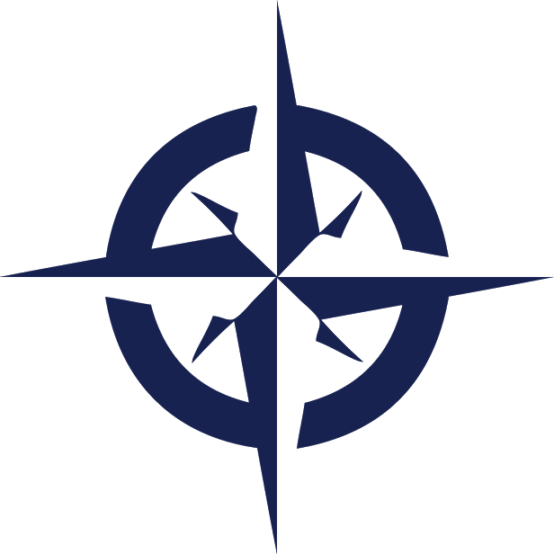 Second Post - Compass Png (616x616)