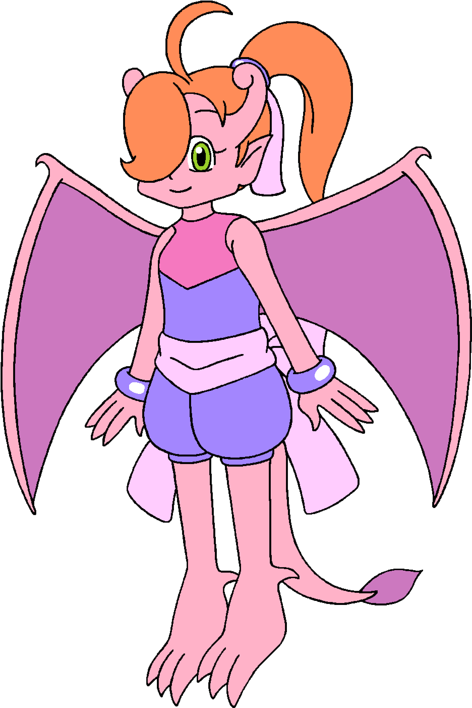 Tyla Gargoyle Form - Cartoon (970x1427)