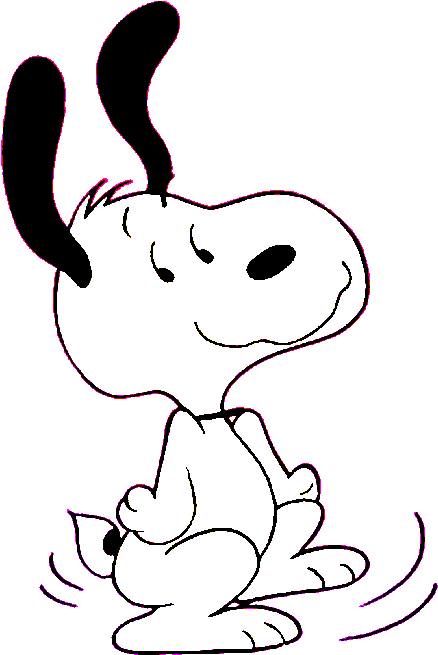 Snoopy Dancing By Bradsnoopy97 On Deviantart - Cartoon (625x775)