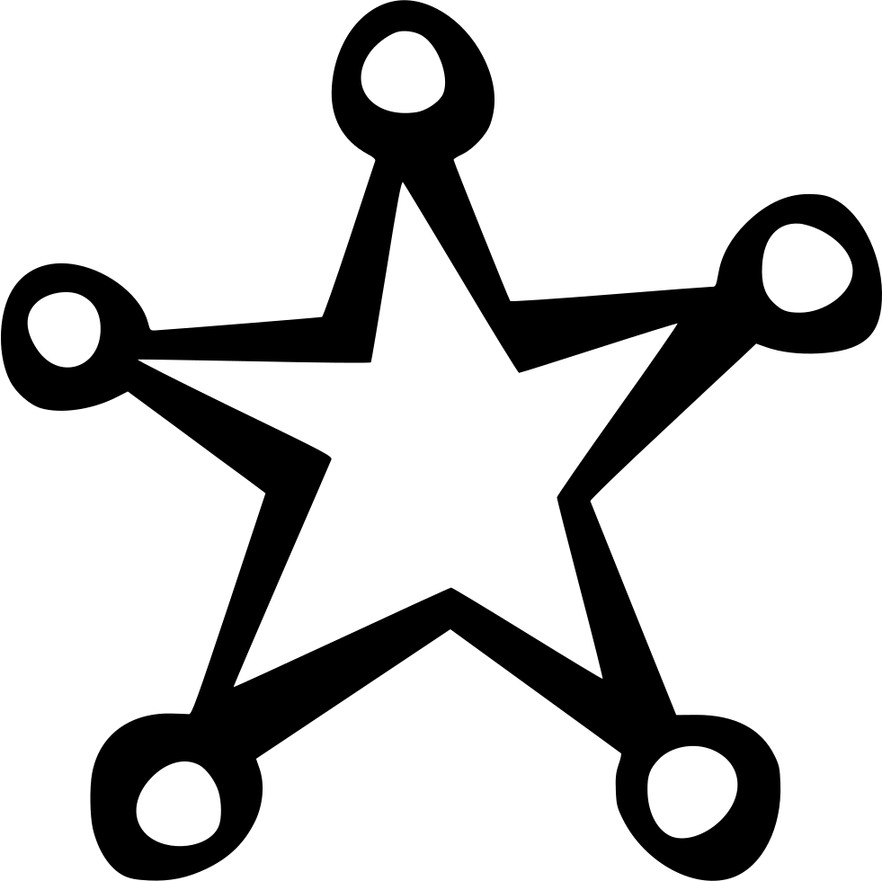Sheriff Star Comments - 6 Star Vector (981x980)