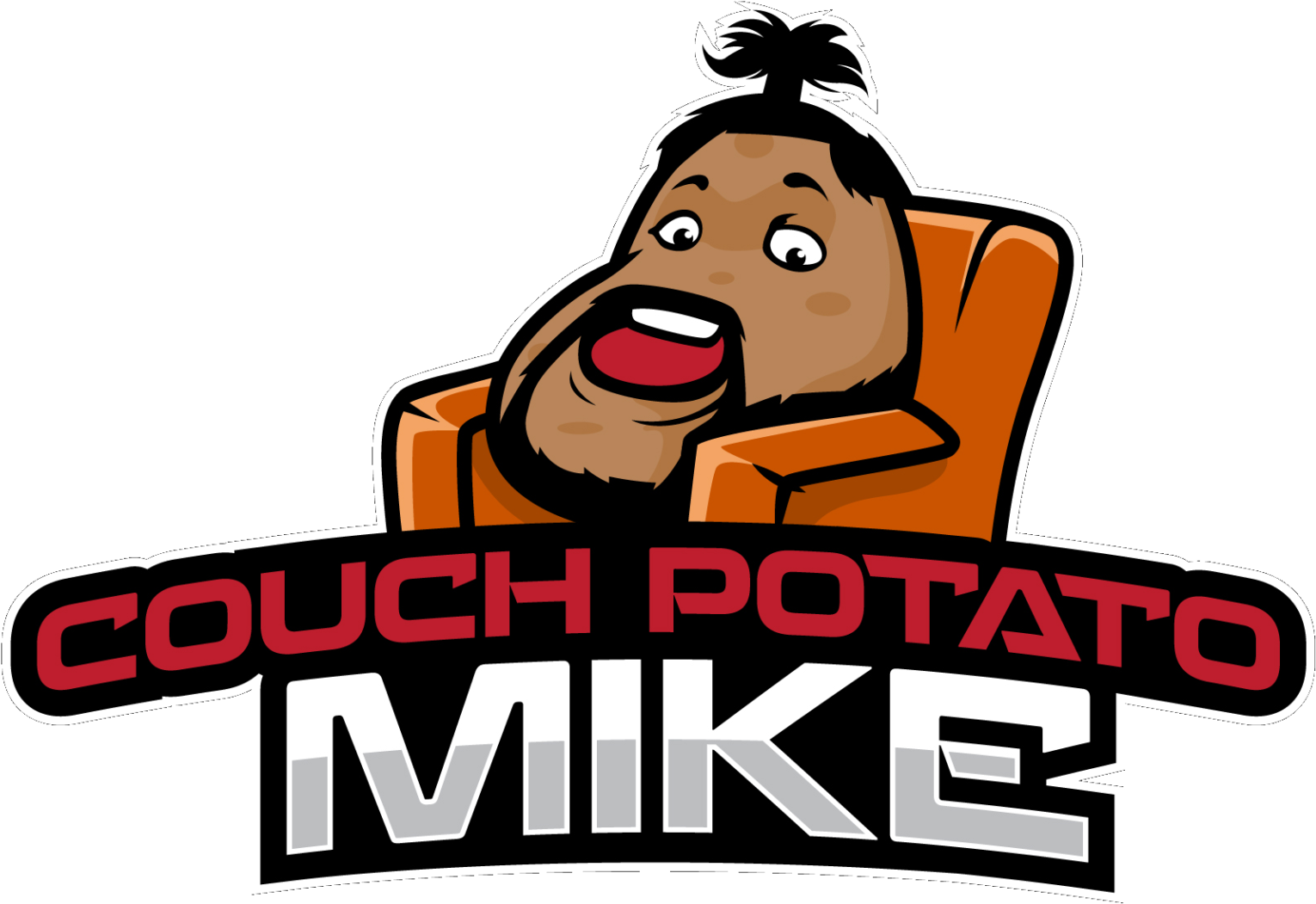 Couch Potato Mike Explains It All - Illustration (2000x1201)
