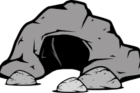 Cave Clipart Real - Cartoon Cave Entrance Png (450x300)