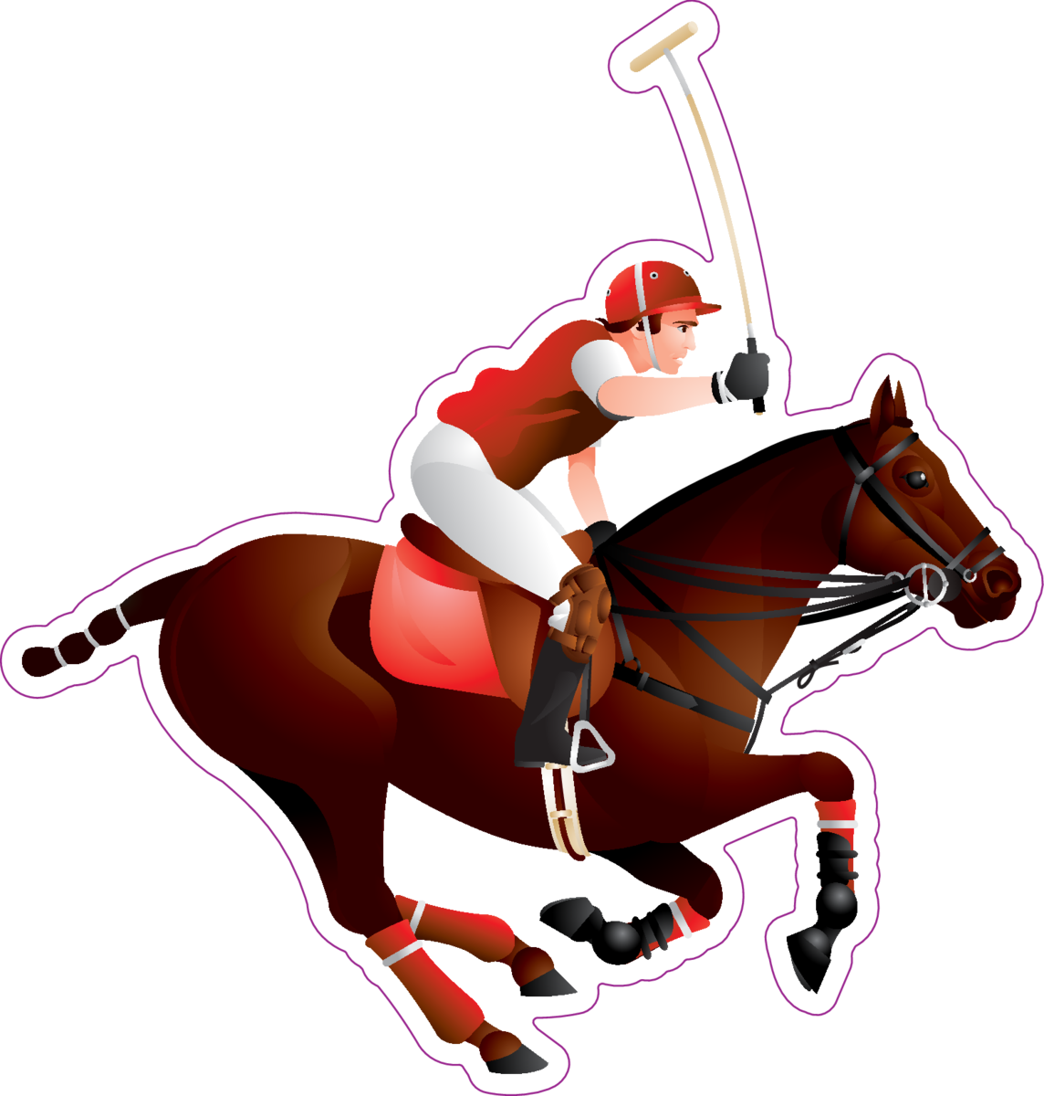 Polo Pony Silhouette (1144x1200)