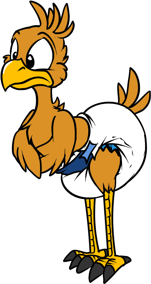 Edward The Emu - Cartoon (604x1047)