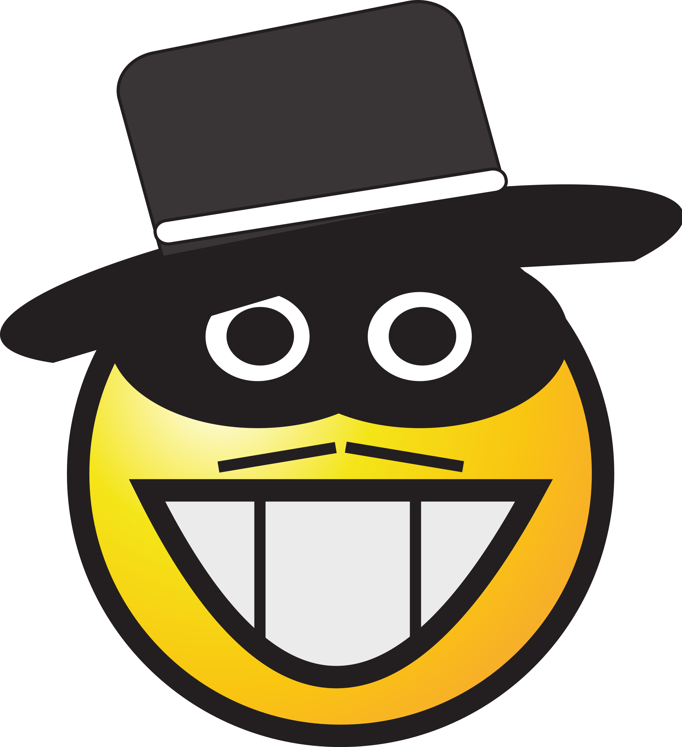 Big Image - Zorro Clip Art (2189x2400)