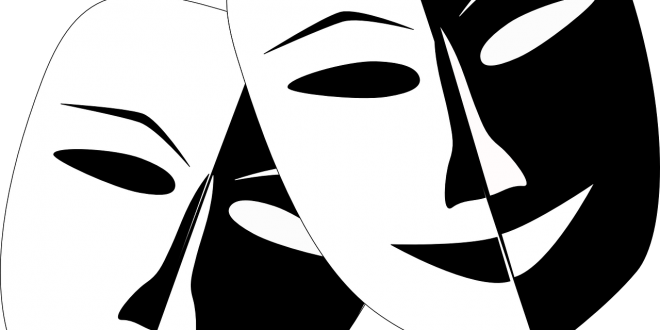 Retired Professors Analyze Shakespeare - Stage Masks (660x330)