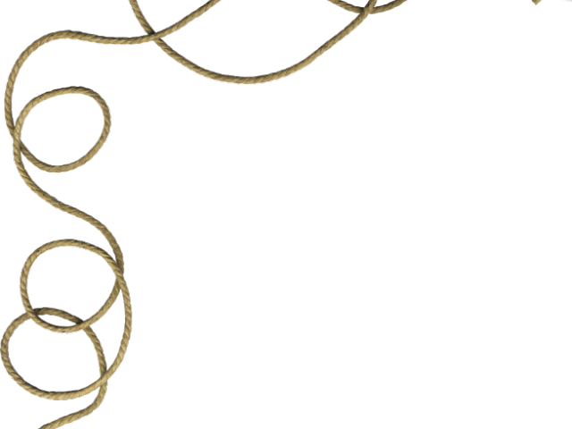 Curly Clipart String - Rope (640x480)