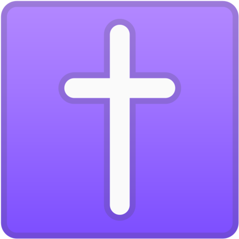Google - Cross Emoji Transparent (512x512)