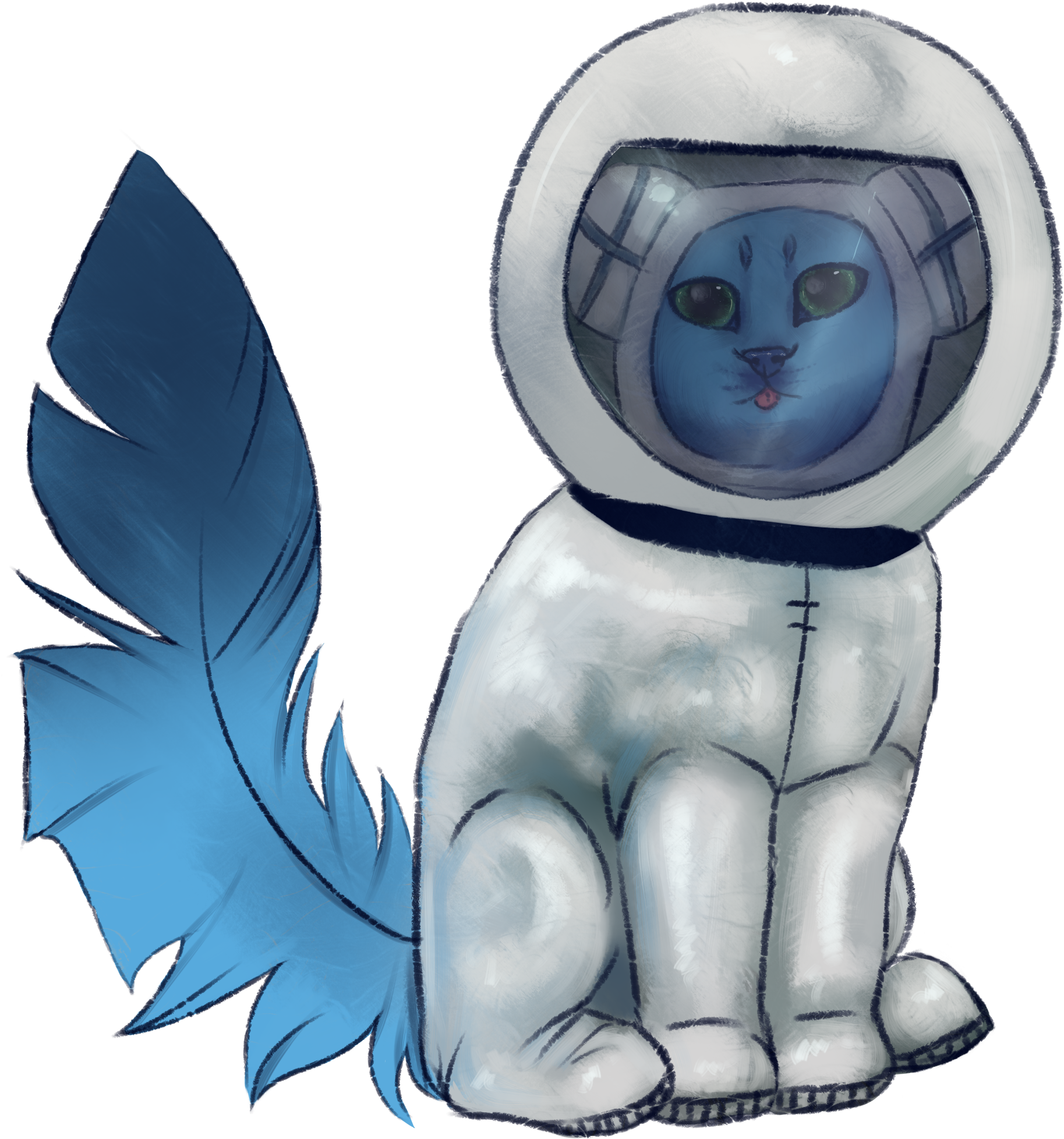 Conversations With A Cosmonaut - Cartoon (4032x3024)