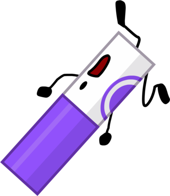 Marker Clipart Box Marker - Bfb Marker (350x402)