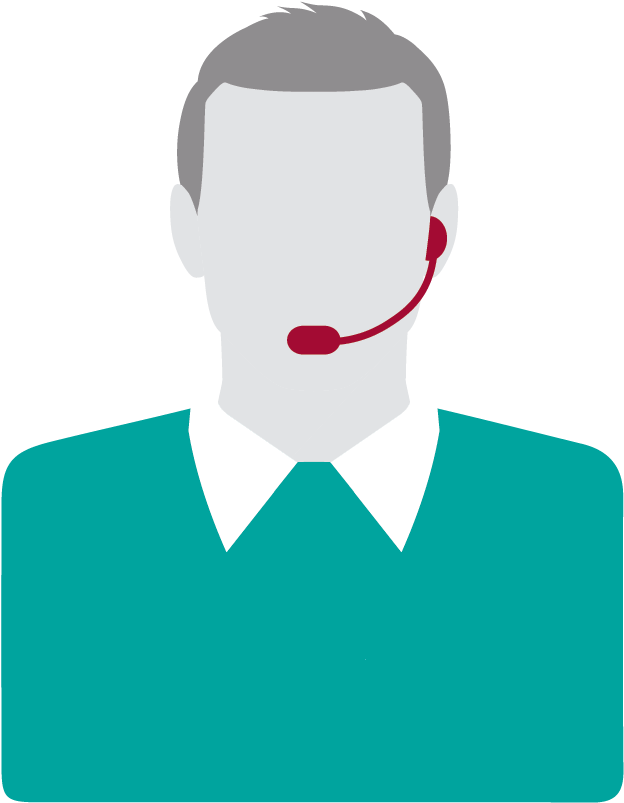 Business Partner Providing First-level Support For - Illustration (901x900)