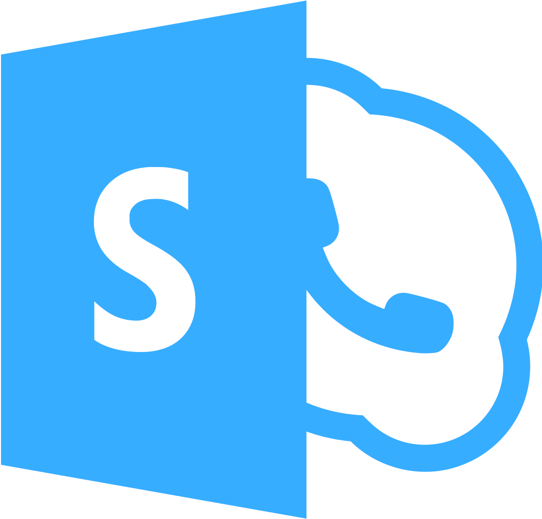 Microsoft Office Skype - Skype Logo (1063x1024)