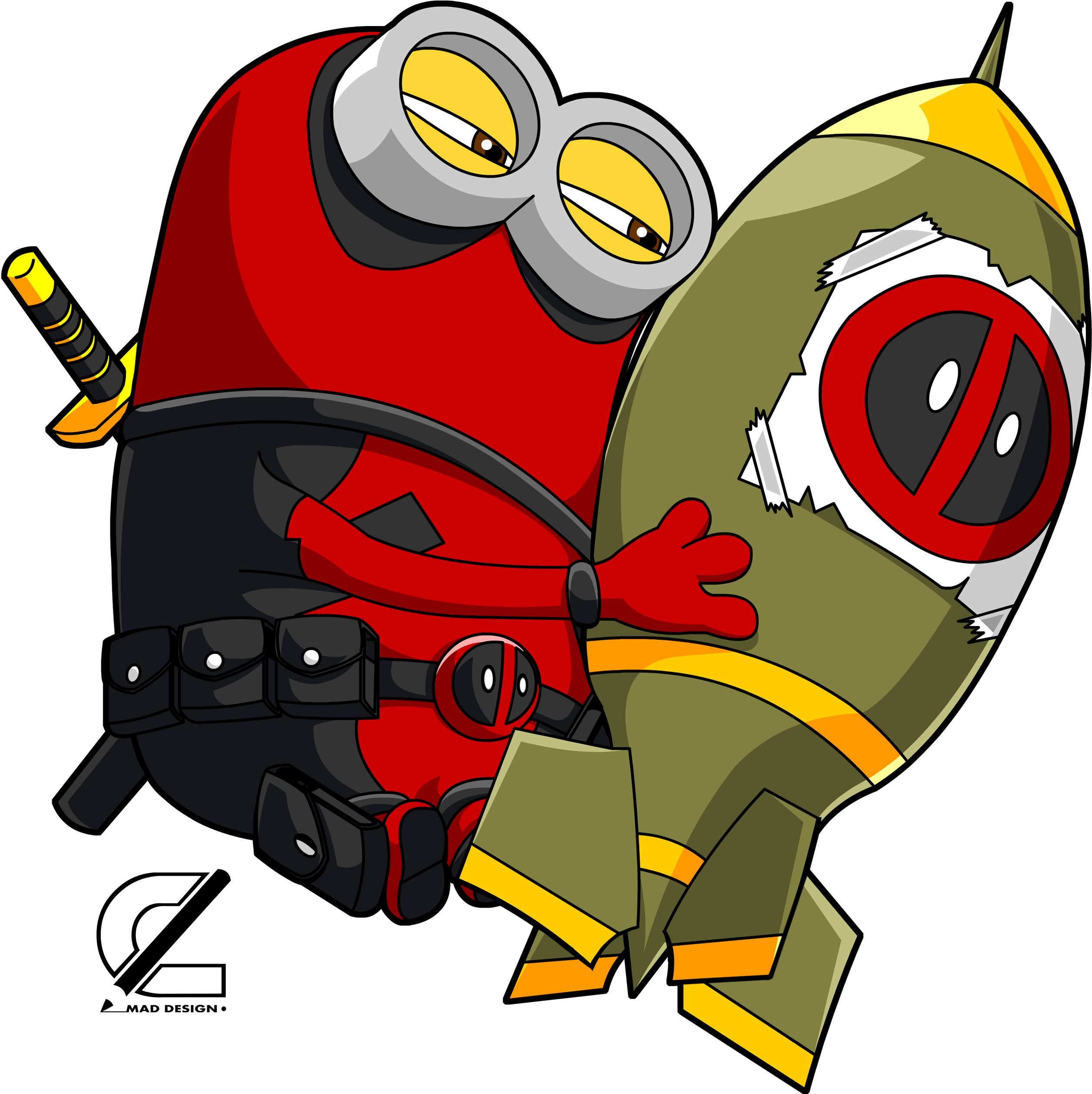 2679 X 2687 2 - Minion Marvel (2679x2687)