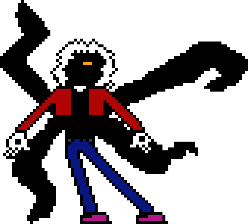 Random Hunter Demon Form Pixel Art - Random Hunter Demon Form Pixel Art (950x790)