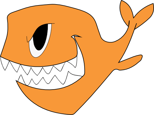Evil Fish - Evil Fish Clipart (640x480)