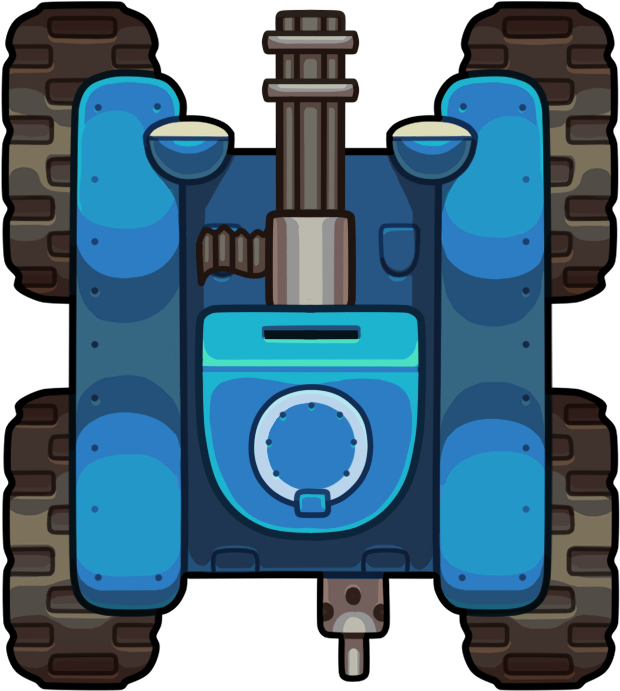 Preview - Top Down Tank Png (830x800)