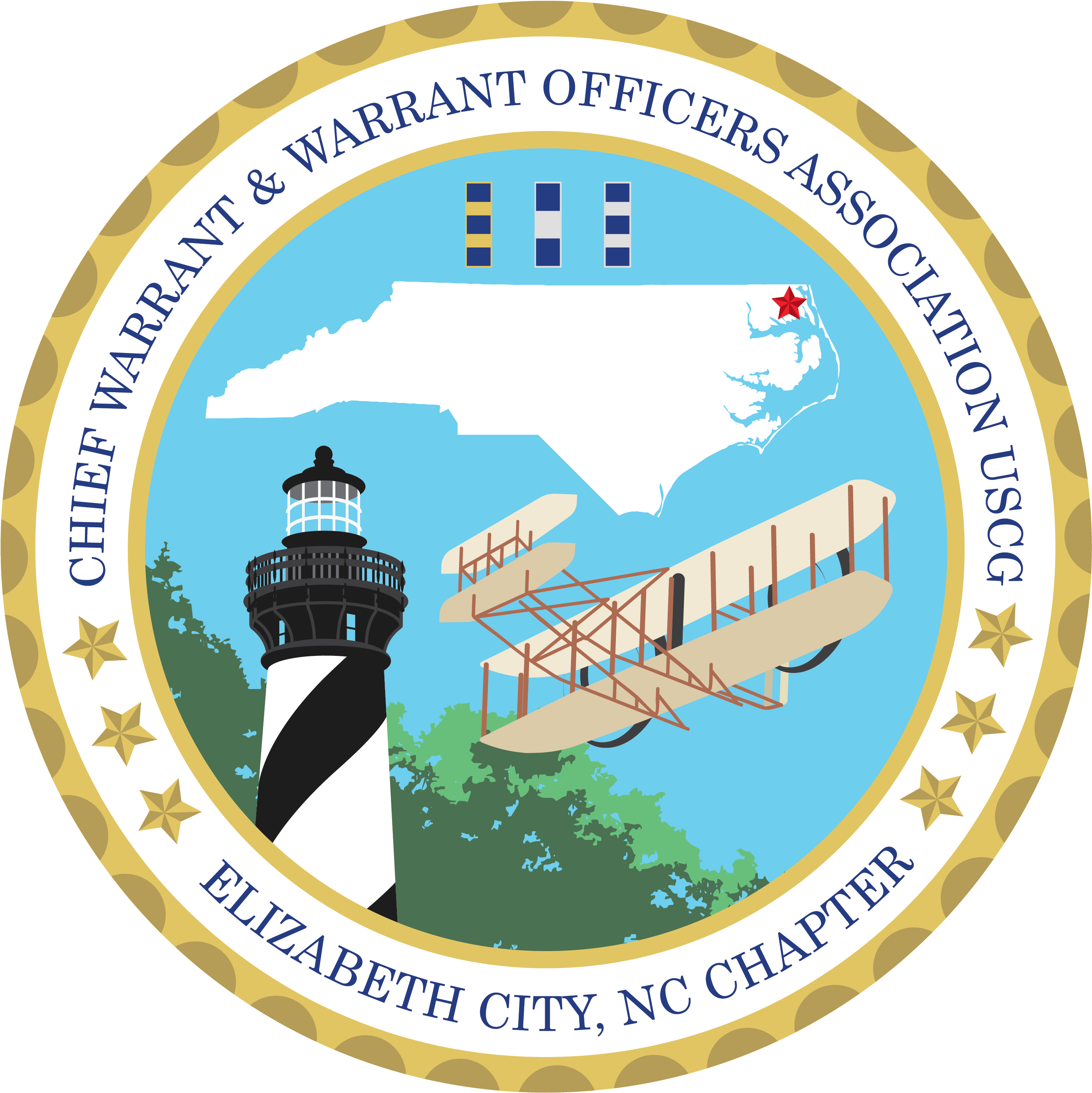 Cwoa Elizabeth City Chapter - Protractor Vector (3001x3000)