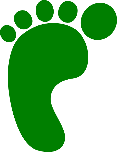 Foot Clipart (456x594)