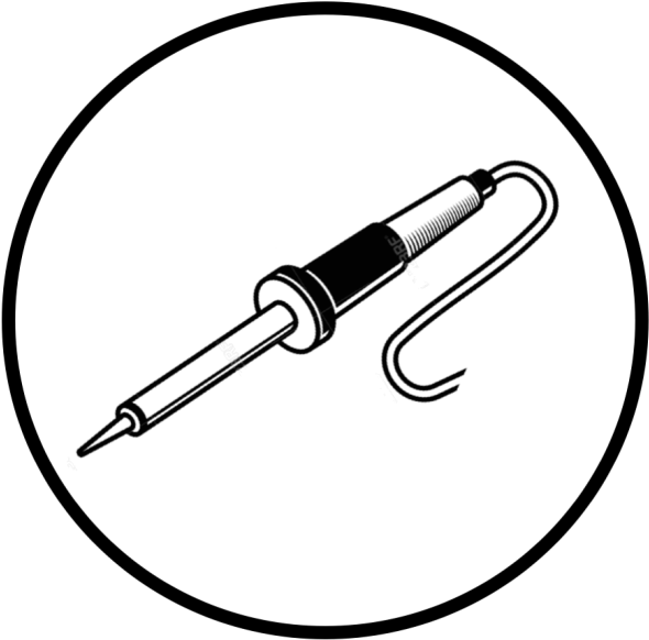 Pyrography Tools - Wood Burning Tool Clipart (590x590)