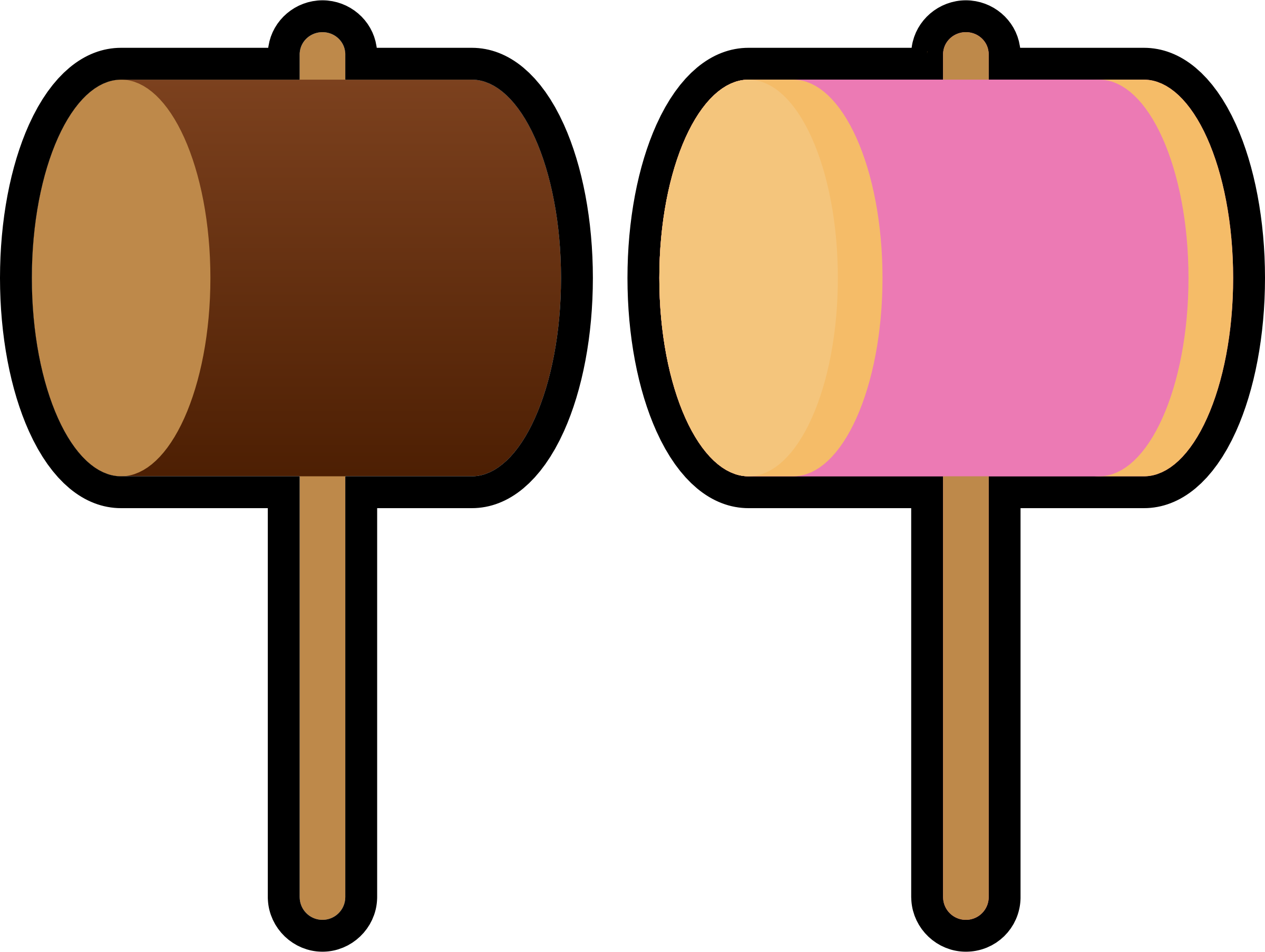 Hammers - Cartoon Hammers (2400x1806)