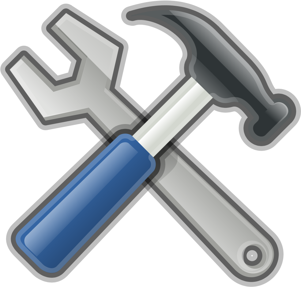 Open In Media Viewerconfiguration - Tools Clip Art (1000x1000)