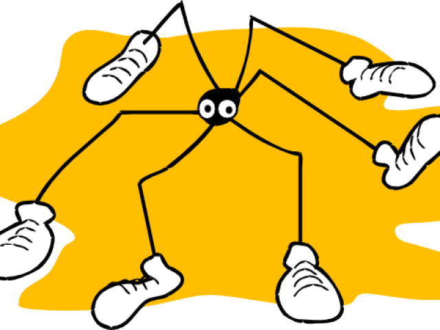 Long Clipart Cute - Daddy Long Legs Cartoon (640x480)