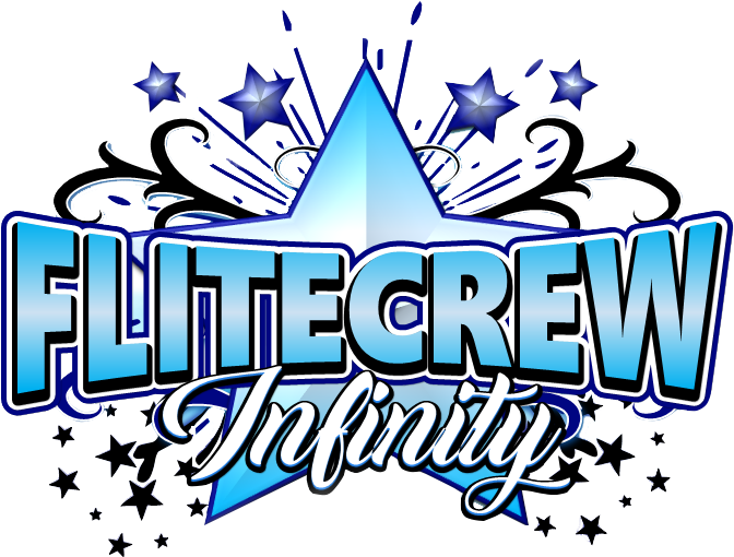 Flitecrew Infinity Cheerleading Logo - Calligraphy (698x536)