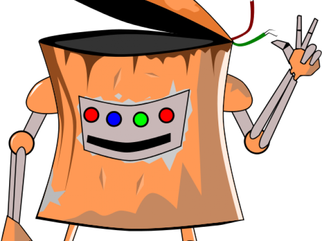Rusty Cliparts - Robot (640x480)