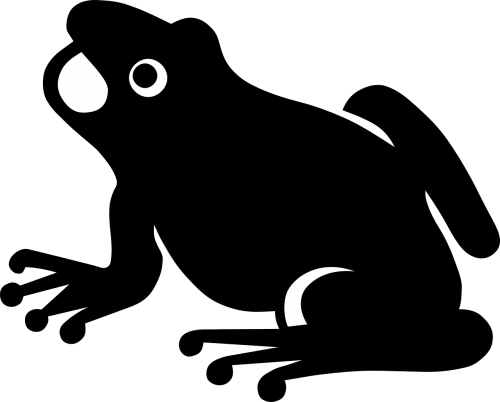 Vector - Frog Vector (500x402)